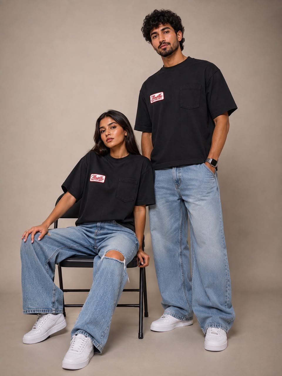 Black Boxy T-shirt